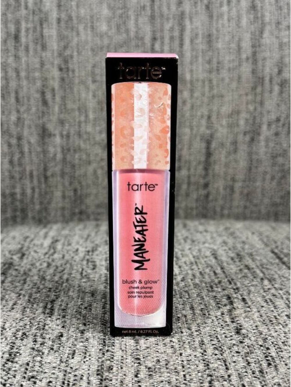 Tarte NEW Maneater Blush & Glow Cheek Plump in Pink 8ml Full Size Bottle